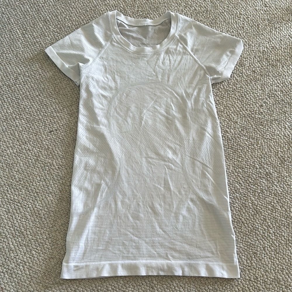 White Lululemon Shirt